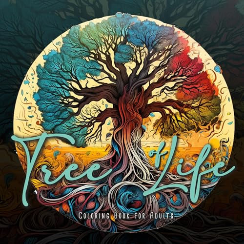 Baum des Lebens Malbuch für Erwachsene: Bäume Malbuch Graustufen | Baum Malbuch für Erwachsene | Graustufen Malbuch für Erwachsene: Trees Coloring ... | Celtic Coloring Book| 8,5x8,5 | 58 P