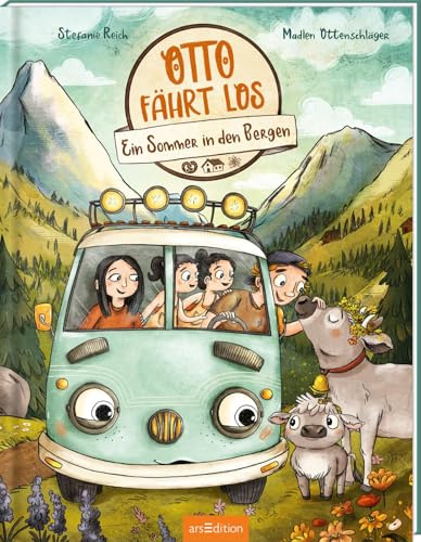 OTTO fährt los – Ein Sommer in den Bergen: Bilderbuch für alle Vanlife-Fans & Camper-Kinder, Reisen mit dem Bus | Abenteuer für Kinder ab 4 Jahren
