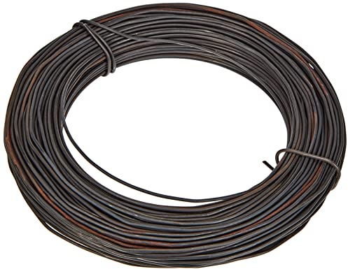 Rayher Hobby RAYHER 2407500 Eisendraht geglüht, ø1,8 mm, 50 Meter, biegsam, stabil, universell und vielseitig als Bindedraht, Pflanzendraht, Blumendraht, Basteldraht und Wickeldraht einsetzbar