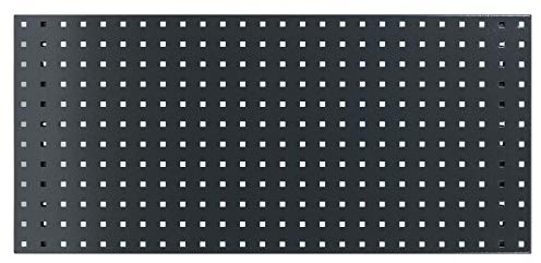 ADB Lochwand Lochwände Werkstattwand Metall Werkstatt Werkzeugwand 493-1975 mm Zubehör, Länge:1177 mm, Farbe:Anthrazitgrau (RAL 7016) | Werkstatt-, Werkzeug- & Lochwand aus Metall, Zubehörserie mit Längen von 493 bis 1975 mm, gewählte Länge 1177 mm