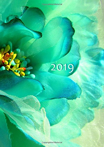 Kalender 2019 - Flower Power: DIN A5, 1 Woche auf 2 Seiten