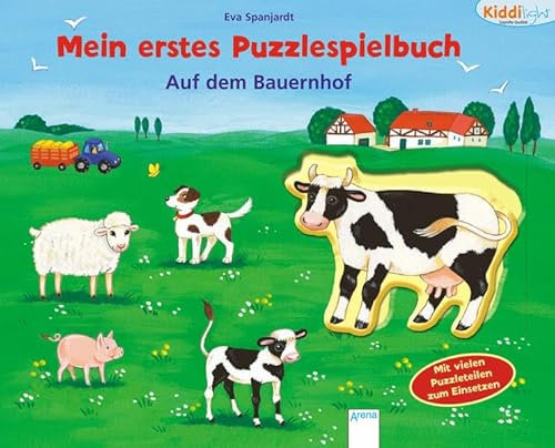 Mein erstes Puzzlespielbuch: Auf dem Bauernhof