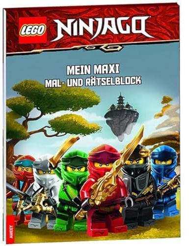 AMEET LEGO® NINJAGO® – Mein Maxi Mal- und Rätselblock
