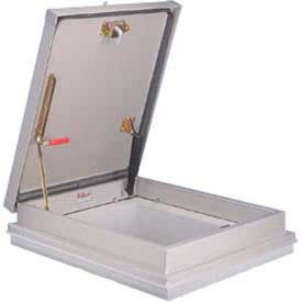 Bilco Aluminum Roof Hatch for Curb Installation - 30x54