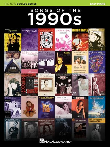 Songs of the 1990s: Easy Piano (The New Decade)
