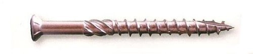 Terrassofix Schrauben aus Edelstahl, verstärkt, 5 mm, 5 x 40 mm, 100 Stück