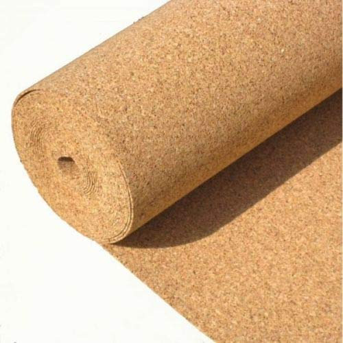 top.eco.wall 1m x 10m x 6mm CORK ROLL UNDERLAY SHEET - THICKNESS 6 mm - 10 m2