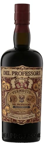 DEL PROFESSORE - Vermouth Rosso - 18 % Alcool - Origine : Italie/Piémont - Bouteille 75 cl