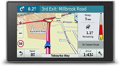 Garmin DriveLuxe 50LMT-D EU 5-Inch Satellite Navigation System with Lifetime Map Updates and Digital Traffic for UK, Ireland and Full Europe