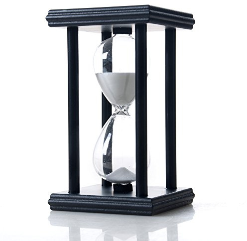 Bellaware Sanduhr Timer, 30 Minuten Holz-Sanduhr