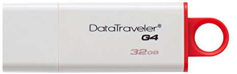 Kingston Digital 32GB DataTraveler Generation 4 USB 3.0 Flash Drive, confezione da 2 (KW-U733202-8A)