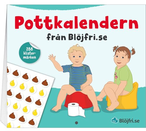 Pottkalendern från Blöjfri.se: Klistermärken för potträning