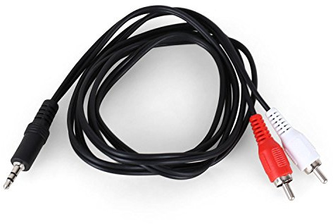 electronic star Adaptateur jack vers RCA pour PC table de mixage