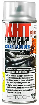 E-TECH XHT High Temperature Cleat Coat Lacquer Spray Paint - XHT006C