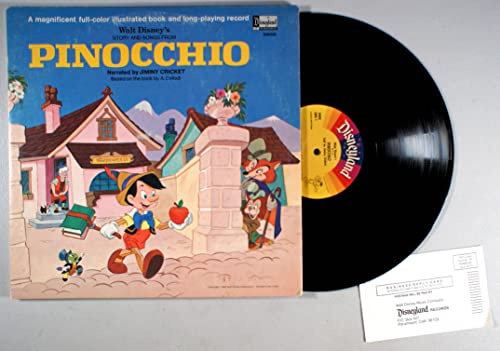 Jiminy Cricket / Walt Disney's Story And Songs From Pinocchio