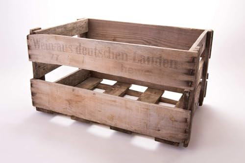 Holz Vintage - Authentische Deko Holzkiste 46 x 30,5 x 24 cm