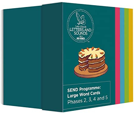 SEND Programme: Large Word Cards: Phases 2, 3 and 5 (Big Cat Phonics for Little Wandle Letters and Sounds Revised)