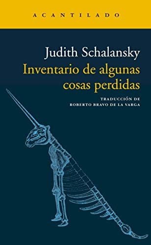 Inventario de algunas cosas perdidas: 351 (Narrativa del Acantilado)