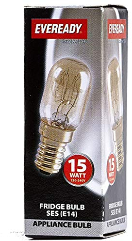 FRIDGE Freezer LAMP Bulb Universal E14 15 WATT SES X 5