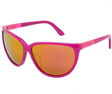 Porsche Design Damsolglasögon P8588, storlek Medium, röd (röd D)