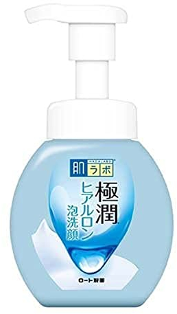 Rohto Hada Labo Gokujyun Hyaluronic Foaming Wash Facial Cleanser 160ml