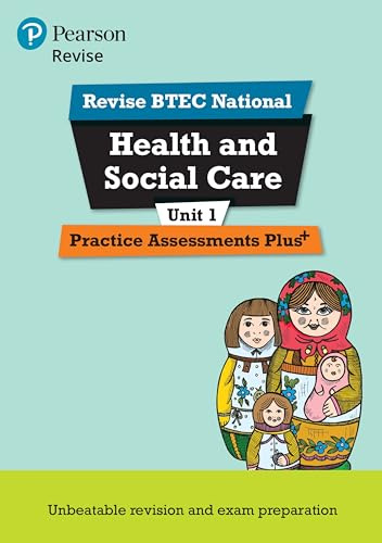 Pearson REVISE BTEC National Health and Social Care Practice Plus U1 - for 2025 exams