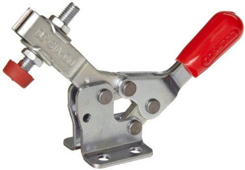 DE STA CO 213-U Horizontal Handle Hold Down Action Clamp with U-Shaped Bar and Flanged Base