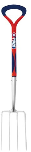Spear & Jackson 1990EL Select Stainless Steel Digging Fork, Blue