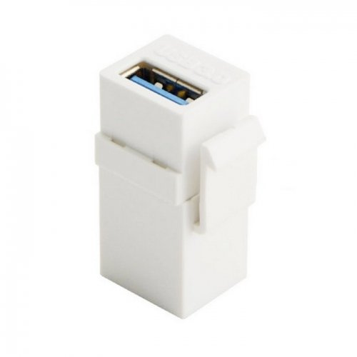 Adattatore di accoppiamento Keystone Jack USB 3.0 da femmina a femmina A femmina per piastra a parete cavo USB CableCC