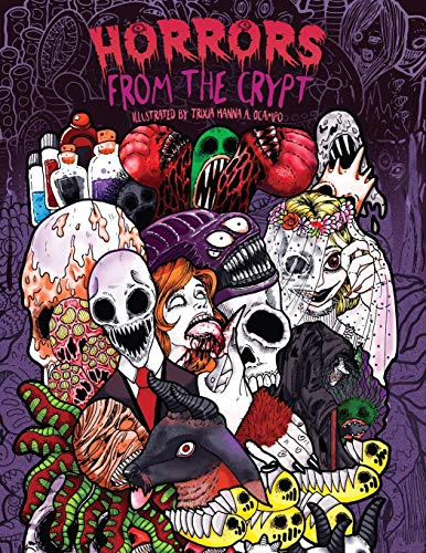 Adult Coloring Book: Horrors from the Crypt: An Outstanding Illustrated Doodle Nightmares Coloring Book (Halloween, Gore)