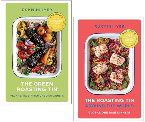 Rukmini Iyer 2 Books Collection Set (The Green Roasting Tin, The Roasting Tin)