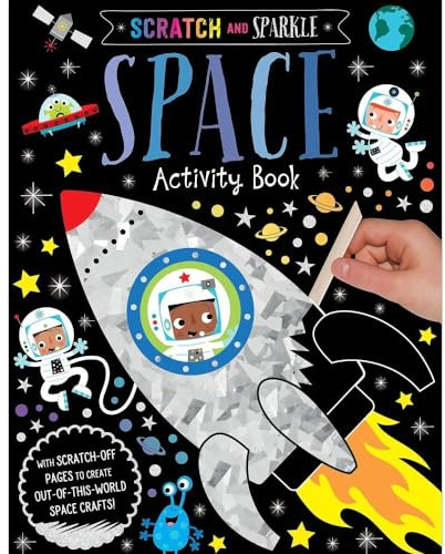 Scratch and Sparkle Space Activity Book