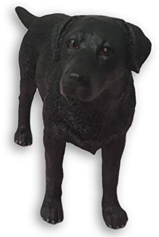 Leonardo Collection Labrador Ornament Hund, Stein, Schwarz