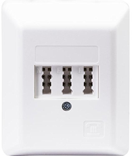 Schwaiger TDA1236 532 TAE Weiß Steckdose, TDA1236532