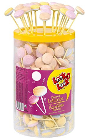 Look o Look Tube de 260 sucettes (2,6 kg)