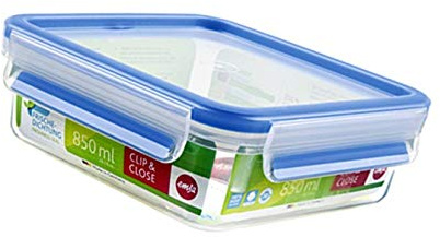 Emsa Frischhaltedose 'Clip & Close' 0,85 ltr. quadratisch