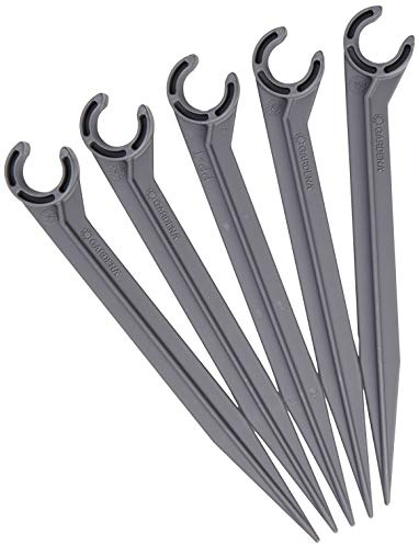Gardena 1328-26 - Micro-Drip Tube Support, 13mm, Packung mit 20 Stück