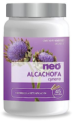 NEO | Extracto de Hojas de Alcachofa 200 mg | 45 Cápsulas Naturales | Ayuda a Mejorar las Molestias Digestivas | Libre de Alérgenos y GMO | Tomar de 1 a 2 Cápsulas a Día | Liberación Rápida
