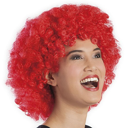 Boland - Perücke Groove mit Locken | Lockenperücke für Mottoparty, Festival und Karneval, Clown Kostüm, Hippie