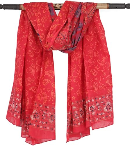 GURU SHOP dünnes Tuch, Sarong, Mandala Wandbehang, Sarongkleid, vielseitig | Leichtes Tuch aus 100 % Baumwolle, handgefertigt, geringes Gewicht von 170 Gramm, universell einsetzbar.