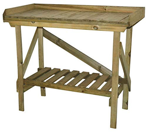 Forest Garden Wooden Potting Bench 1.08m x 0.52m