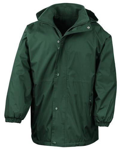 Result R160j vändbar stormDri 4000 fleecejacke, unisex, R160J, flaskgrön, 2 x liten/storlek 2/3