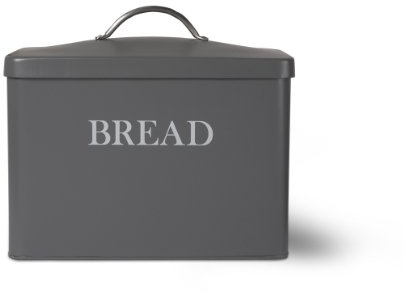 Garden Trading - Contenitore Porta Pane, in Latta, Colore: Antracite