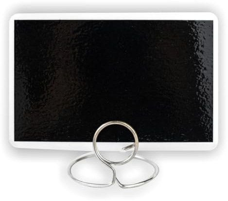 50 Stück Kunststoffbeschichtet Preisschilder 80x110 mm - Schilder zum Beschriften Abwischbare für Buffet Wiederverwendbare Tischschilder - Ideal für Bäckerei, Gastronomie & Einzelhandel
