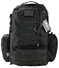 Kombat Unisex Outdoor Viking Patrol Pack Backpack available in Black - 60 Litres