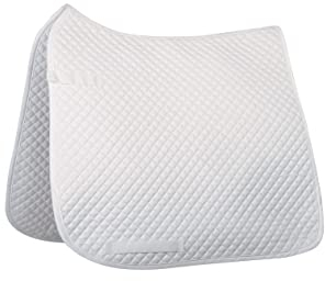 HKM Sattelunterlagen-7581 weiß One Size