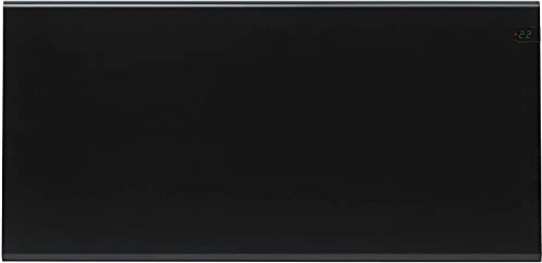 Adax Neo NP - Radiatore elettrico moderno | Termosifone Elettrico Basso Consumo | Termoconvettore elettrico | Altezza 370mm | Stufetta elettrica 400W | KDT Nero | IP20