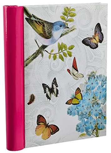 Arpan Vintage Butterfly Self Adhesive Photo Albums -36 Sheets 72 Sides - Cream