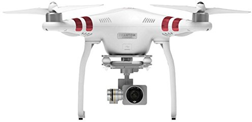 DJI Phantom 3 Standard Drone Professionnel Aerial UAV Quadrirotor Professionnel avec Caméra Vidéo Intégrée de 2.7K Full HD - Blanc (version UK)