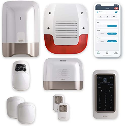 Delta Dore professionale collegato pacchetto di allarme Tyxal+ video con box domotico / trasmettitore GSM - Sicurezza senza fili - 6410178
